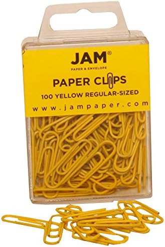 JAM PAPER Colorful Standard Paper Clips - Regular 1 Inch - Assorted Paperclips - 100 Clips per Color - Image 6