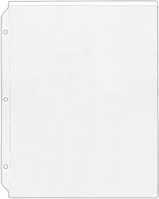 StoreSMART® - Clear Plastic Sheet Protector - 9" x 12" - for 3-Ring Binders - 20-Pack - SPT750-20 by StoreSMART