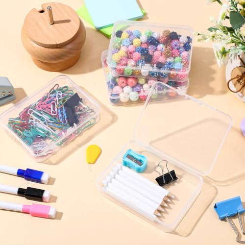 Wenqik 120 Pcs Crayon Box, Plastic Clear Organizer for Classroom - Image 5