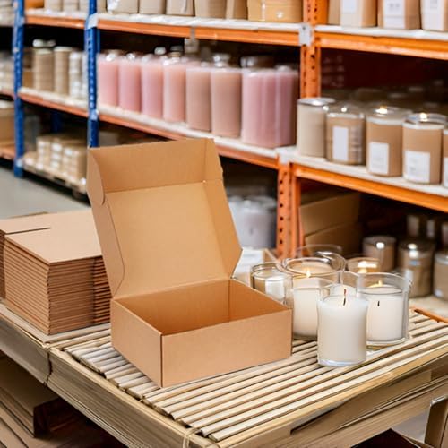 Kraft Brown Shipping Boxes 9x6x4 Inches, 20 Pack - Image 4
