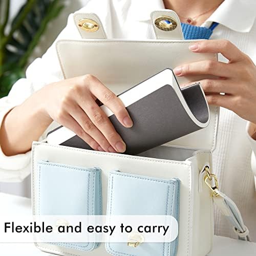 feela 36 Pack Soft Cover Journal Bulk, Lined Blank Travel Journal for Women Men Writing, Notebooks College Ruled for Work, Note Taking Notebook School Business Supplies, 8.2” x 5.5”, A5, Gray - Image 5