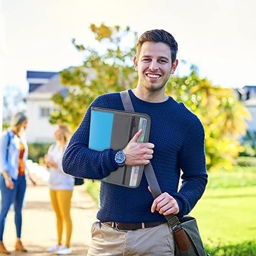 NAFY Expanding File Folders, 13 Pockets Document Organizer with Zipper, A4 Letter Size Portable Accordion Expanding File Folders with Multicolor Labels for Home Office School Supplies (Mix 4 Color) - Image 7