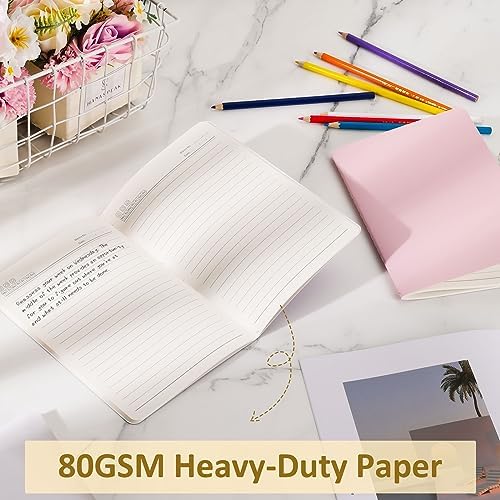 Ddaowanx 48 Pack Lined journals bulk,A5 College Ruled Composition Notebooks - Image 4