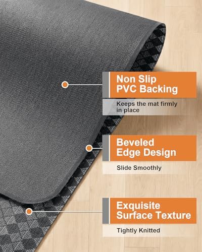 Carvapet 36x48 Office Chair Mat for Carpet Hardwood Floor Protector Rug - Image 7