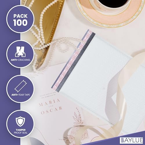 Bubble Mailers 10x13, Self Seal Poly Padded Envelopes, 100 Pack Bulk - Image 4
