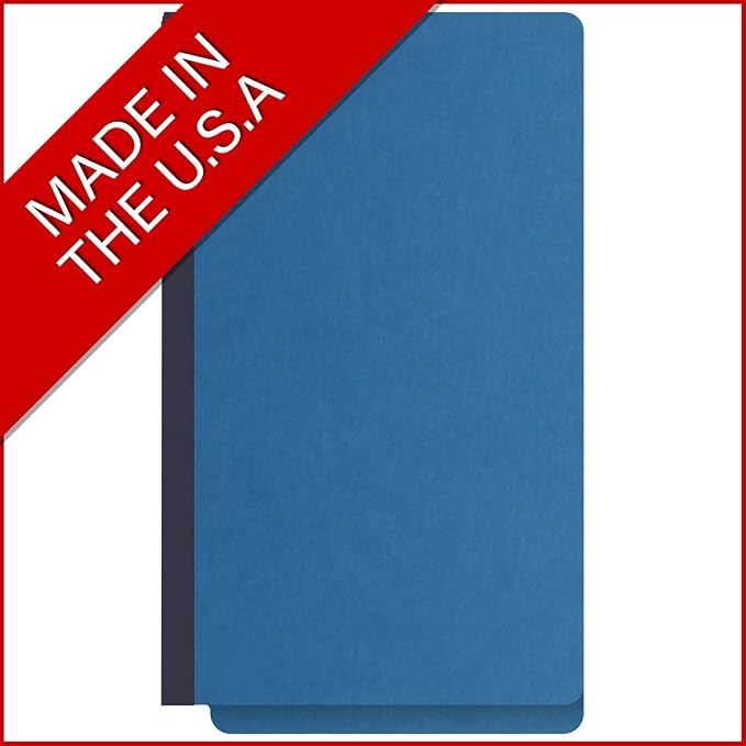 Ecom Folders End Tab Pressboard File Folders | Legal Size 25 Pt Stock with 2" Tyvek Expansion | Full Cut Tabs for Medical Charts, Legal Documents & Office Records | Royal Blue, Box of 25 - Image 5