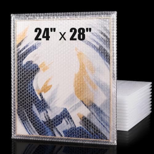 Dunzoom 10 Pack 24 * 28 Inch Extra Large Bubble Pouches, Non-adhesive Strip by Dunzoom