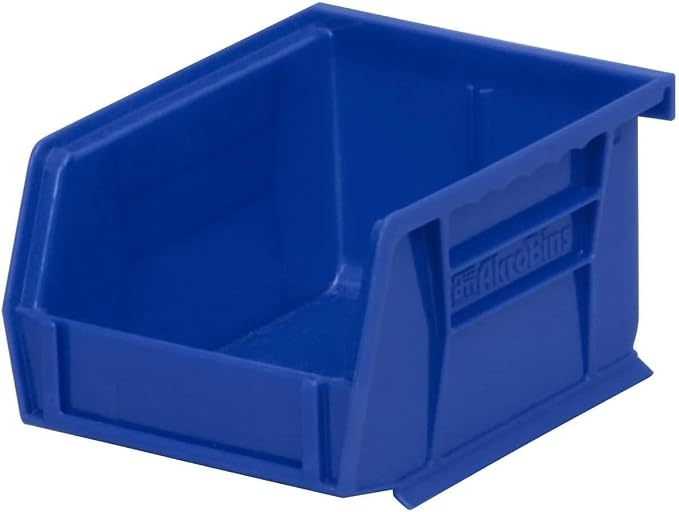 Akro-Mils 30210 AkroBins Plastic Storage Bins, 5"x4"x3", Blue, 24-Pack | Space-Saving Stackable Bins for Garage, Pantry, Craft Organization - Image 12