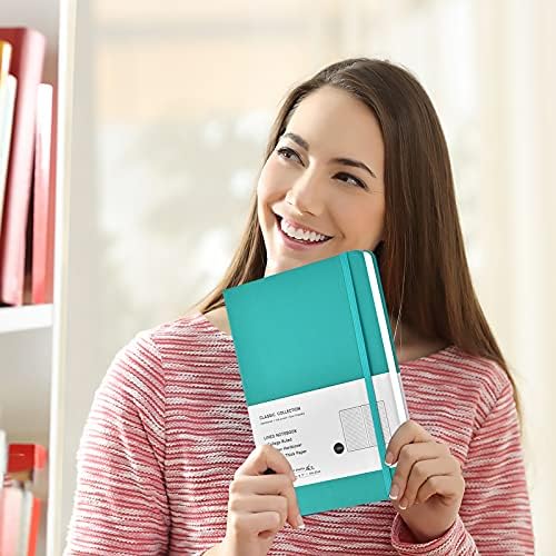 Coopay 24 Pack A5 Journal Notebooks Bulk, 160 Pages, 100GSM Thick Paper, 8.3 x 5.5 inch Hardcover Lined Leather Journals for Writing Office School Business,Bulk Notebook for Work Men Women (Green) - Image 6