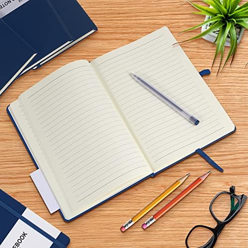 20 Pack Journals for Writing College Ruled Notebooks Journal in Bulk, Hardcover Notebooks (200Pages) for Note Talking, Lined Bullet Journals for Home School Office, 5.7"x8.4", Navy - Image 5
