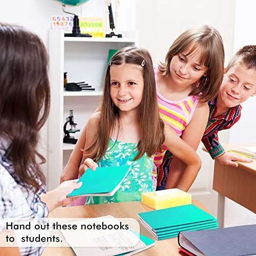 36 Pack Soft Cover Journal Bulk, Feela Lined Blank Travel Journal for Women Men Writing, Notebooks College Ruled for Work, Note Taking Notebook School Business Supplies, 8.2” x 5.5”, A5, Emerald - Image 6