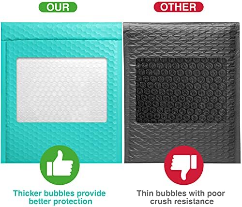 Metronic Bubble Mailer 8.5x12 Inch 25 Pack Padded Envelopes Teal Bulk #2 - Image 4