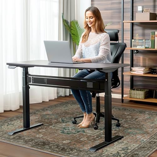 48"x60" Office Chair Mat for Hardwood Floor, Non-Slip Washable Rosewood - Image 2