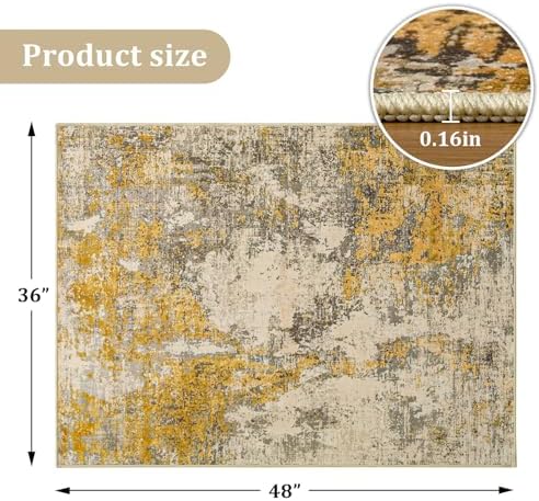Office Chair Mat for Hardwood Floor, 48"x36" Easy Glide Computer Chair Mat Protector for Rolling Chair Under Desk Rug Nonslip Backing, Machine Wash - Image 7