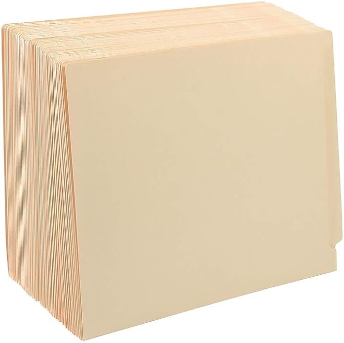 Staples® Heavy Duty Reinforced Classification Folder, Letter Size, Manila, 50/Box - Image 3