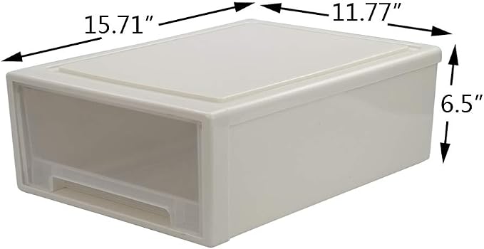 17.8 Quart Stacking Drawer, 1 Pack - Image 3