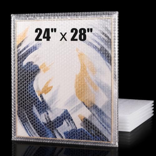 Dunzoom 5 Pack 24 * 28 Inch Extra Large Bubble Pouches, Non-adhesive Strip by Dunzoom