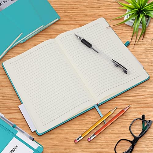 20 Pack Journals for Writing College Ruled Notebooks Journal in Bulk, Hardcover Notebooks (200Pages) for Note Talking, Lined Bullet Journals for Home School Office, 5.7"x8.4", Emerald - Image 5