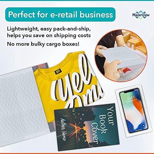 Bubble Mailers 8.5x14.5, Self Seal Poly Padded Envelopes #3, 100 Pack Bulk - Image 6