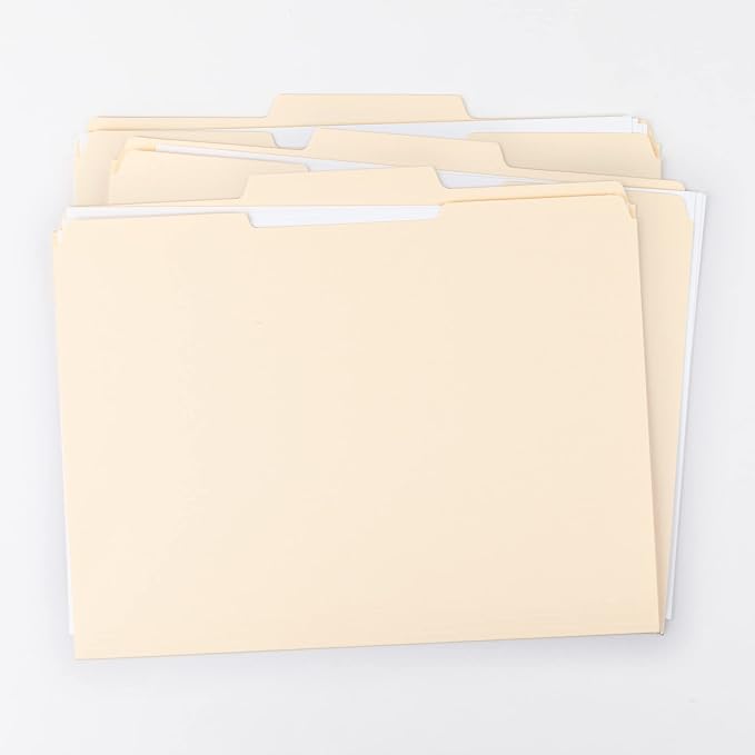 Smead File Folder, Reinforced 1/3-Cut Tab, Letter Size, Manila, 45 Per Box (10438) - Image 5