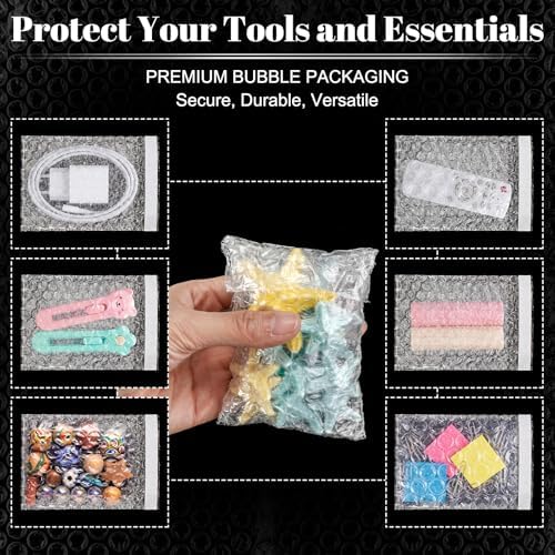 Frienda 150 Pcs Self Adhesive Bubble Bags Packing Pouches, 3.15" X 4" - Image 3