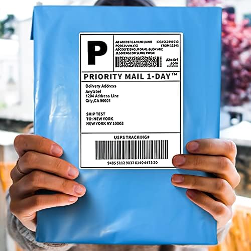 POLYSELLS 200 pcs 19x24 Inches Blue Poly Mailers Shipping Envelopes, Strong Adhesive Sealing, Waterproof, and Tear-resistant Postal Mailing Bags for Clothing, Books, and Accessories - Image 5