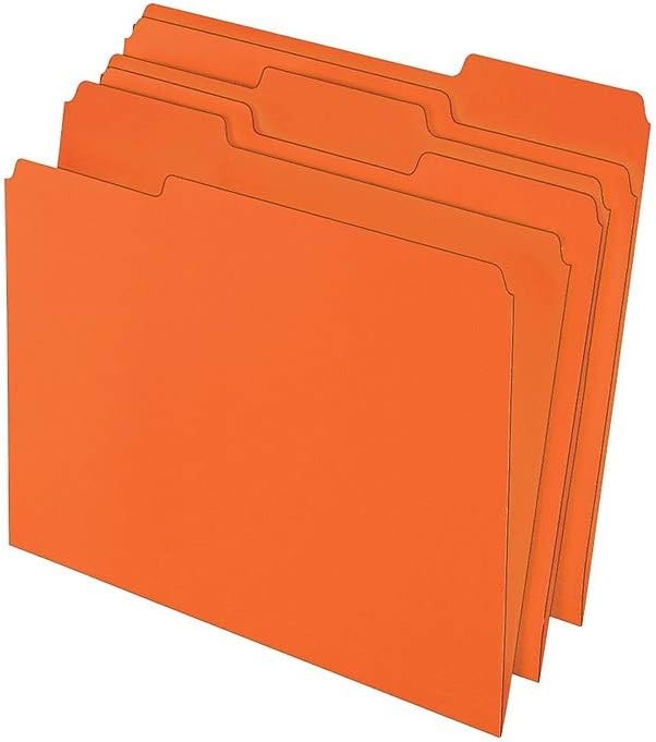 Staples File Folders,1/3-Cut Tab, Letter Size, Assorted Colors, 250/Box (ST502678-CC) - Image 2