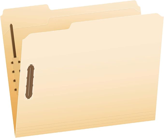 Pendaflex Fastener Folders, Letter Size, Red, 50 per Box, with 2 Fasteners and 1/3 Cut Tabs in Left, Right, Center Positions - Image 5
