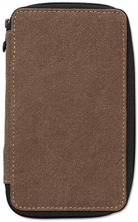 Speedball Art Products 252240 Canvas Case 24 Pencil Storage Canvas Pencil Case, Chocolate by SpeedballArt