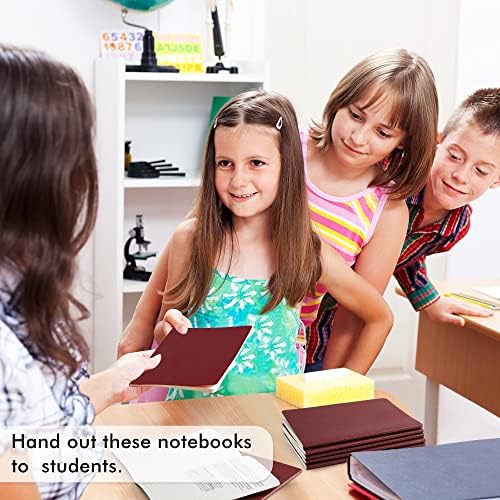 36 Pack Soft Cover Journal Bulk, Feela Lined Blank Travel Journal for Women Men Writing, Notebooks College Ruled for Work, Note Taking Notebook School Business Supplies, 8.2” x 5.5”, A5, Wine - Image 6