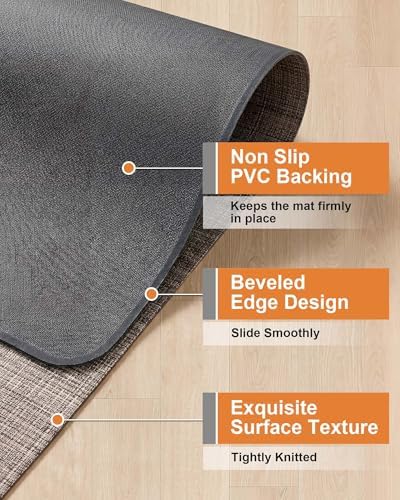Carvapet 36x48 Office Chair Mat for Carpet Hardwood Floor Protector Rug - Image 5