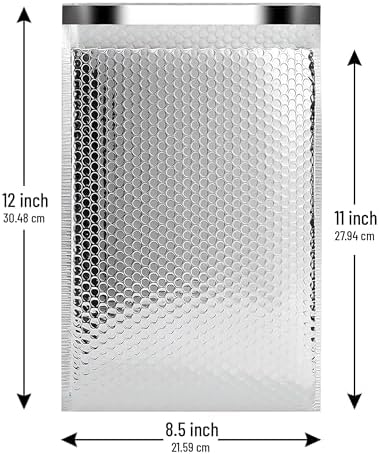 Thermal Insulated Mailers 8.5x11, Cold Shipping, 100 Pack - Image 2