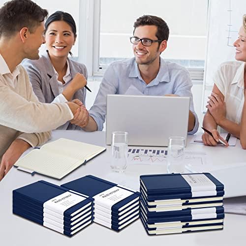 20 Pack Journals for Writing College Ruled Notebooks Journal in Bulk, Hardcover Notebooks (200Pages) for Note Talking, Lined Bullet Journals for Home School Office, 5.7"x8.4", Navy - Image 7