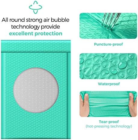 Fuxury Bubble Mailers 10.5x16 Inch 25 Pack Self Seal Padded Envelopes - Image 4