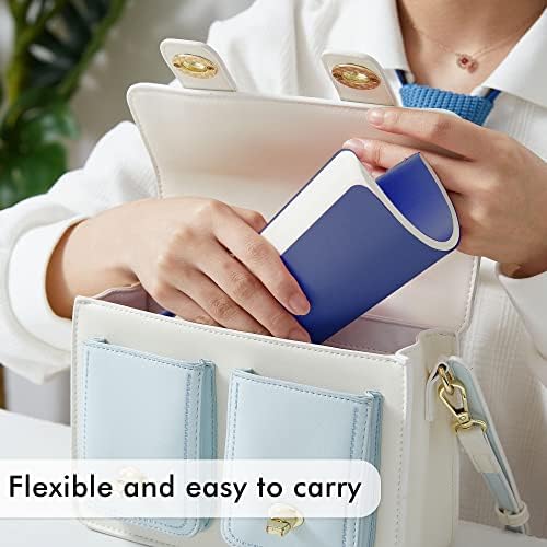 feela 36 Pack Soft Cover Journal Bulk, Lined Blank Travel Journal for Women Men Writing, Notebooks College Ruled for Work, Note Taking Notebook School Business Supplies, 8.2” x 5.5”, A5, Navy - Image 5