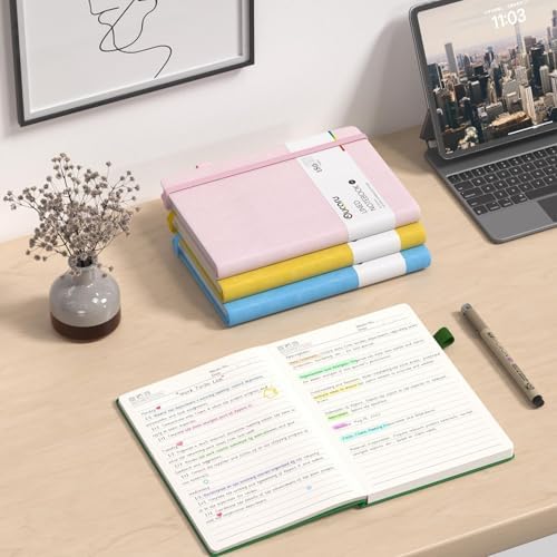 Oucaru 16 Pack Bulk Journal Notebook, A5 Lined Notebook Set, 180 Pages - Image 6