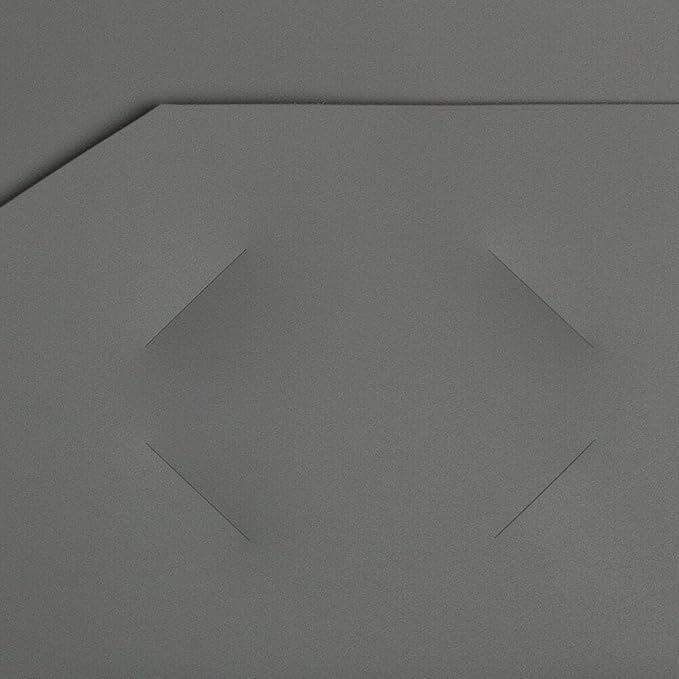 JAM PAPER Heavy Duty Plastic 2 Pocket Extra Tough School Folders - Grey - 12/Pack - Image 3