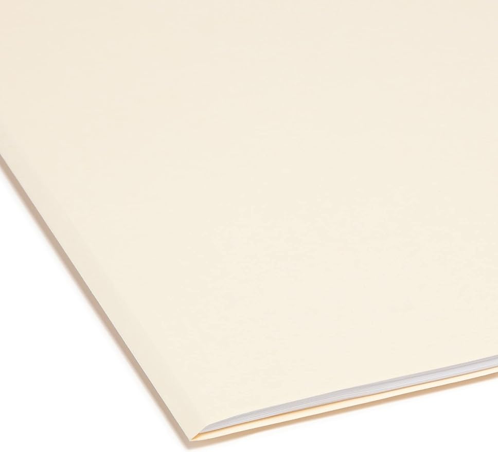 Smead File Folder, Reinforced Straight-Cut Tab (Not Undercut), Legal Size, Manila, 100 per Box (15310) - Image 5
