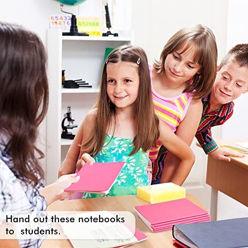 36 Pack Soft Cover Journal Bulk, Feela Lined Blank Travel Journal for Women Men Writing, Notebooks College Ruled for Work, Note Taking Notebook School Business Supplies, 8.2” x 5.5”, A5, Berry - Image 6