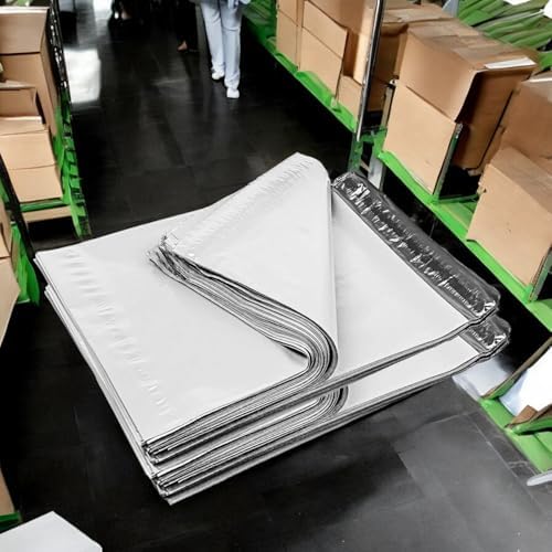 iMBAPrice Poly Mailers 19x24 Inch, 200-Pack | Large #7 White Self-Seal Shipping Envelopes, Waterproof Mailers for Jackets, Winter Coats, Hoodies, Jeans, Sweatshirts & Bulk Clothing Orders - Image 5