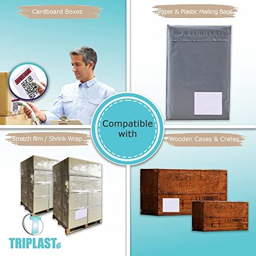 Triplast 100 x A7 Plain Document Enclosed Wallet (95 x 125 mm) | Peel & Seal Clear Plastic Envelopes/Sleeves/Pockets/Wallets | Attach Invoices, Packing Lists & Delivery Notes to Parcels - Image 6