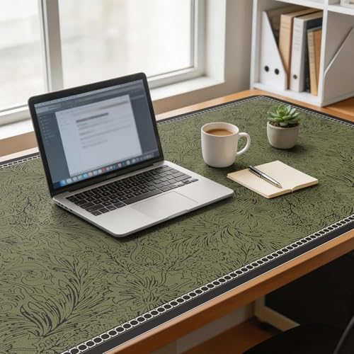 24" x 48" Plastic Table Cover Protector with Floral Pattern by FURKIT