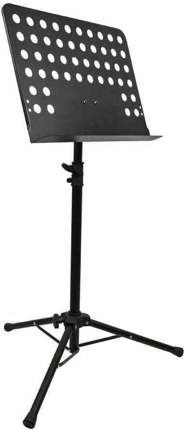 Monoprice Tripod Sheet Music Stand - Adjustable and Heavy-Duty, Black by Monoprice