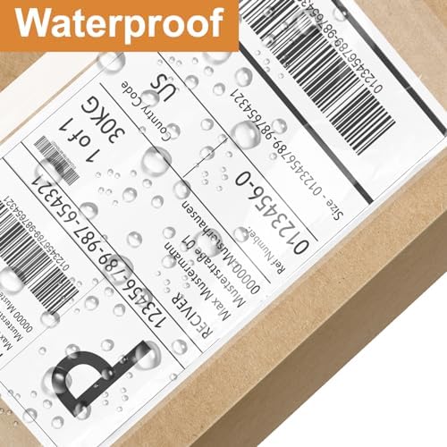 BESTEASY 6" x 9" Packing List Pouches, Strong Adhesive Plastic List Label Envelope, Clear Top Loading Packing List 200 Packs - Image 3
