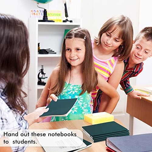 36 Pack Soft Cover Journal Bulk, Feela Lined Blank Travel Journal for Women Men Writing, Notebooks College Ruled for Work, Note Taking Notebook School Business Supplies, 8.2” x 5.5”, A5, Dark Green - Image 6