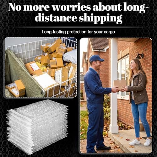 Frienda 150 Pcs Self Adhesive Bubble Bags Packing Pouches, 2" X 3.15" - Image 6