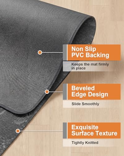 Carvapet 36x48 Office Chair Mat for Carpet Hardwood Floor Protector Rug - Image 5