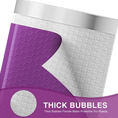 Metronic 6x10" Bubble Mailers 100 Pack Self-Seal Padded Envelopes Violet - Image 4