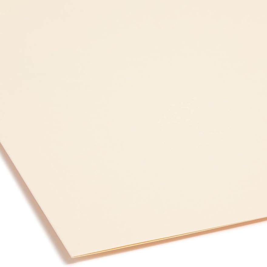 Smead Fastener File Folder, 1 Fastener, Reinforced 1/3-Cut Tab, Legal Size, Manila, 50 per Box (19534) - Image 4