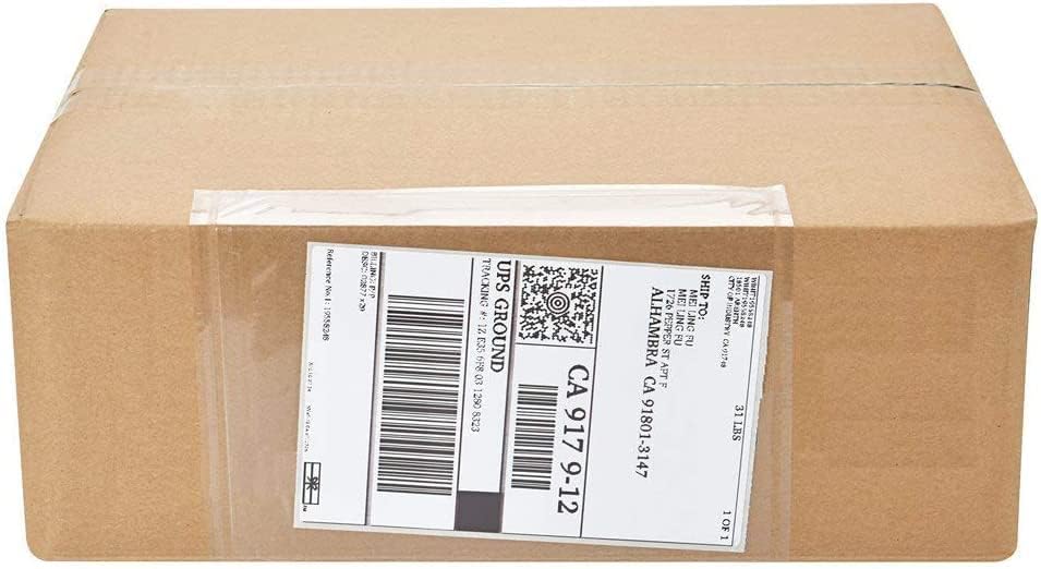 Packing List Envelopes, Clear 6” x 9” Self Adhesive Shipping Labels Envelope Pouches - Image 2